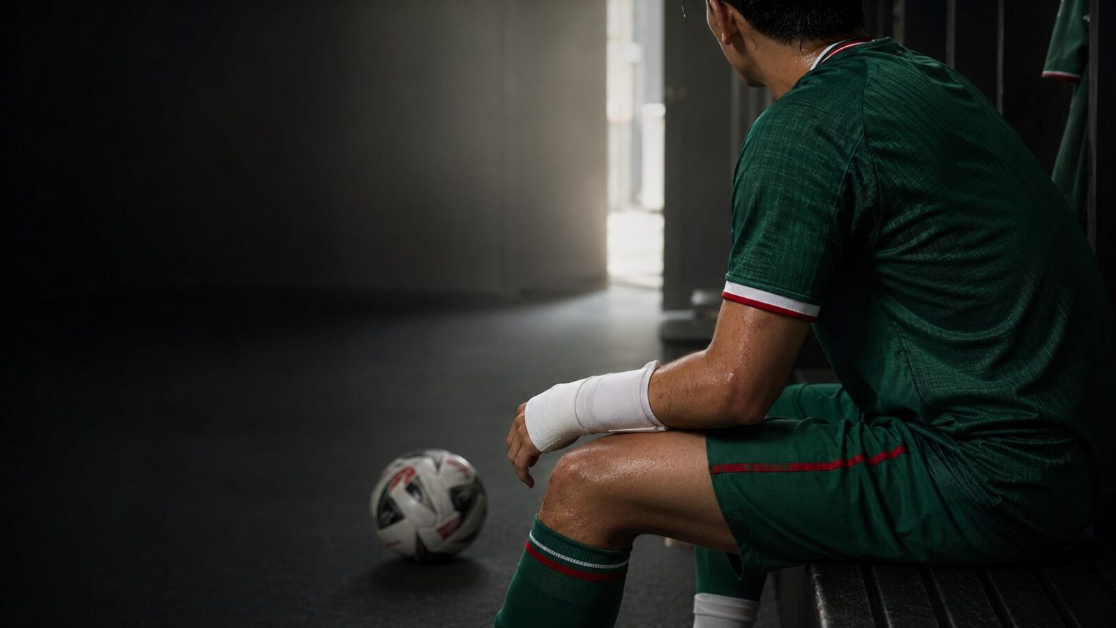 Santiago Sandoval deja a la Selección Sub-20 tras sufrir una fractura